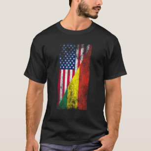 USA Bolivia Flags United States of America Bolivia T-Shirt