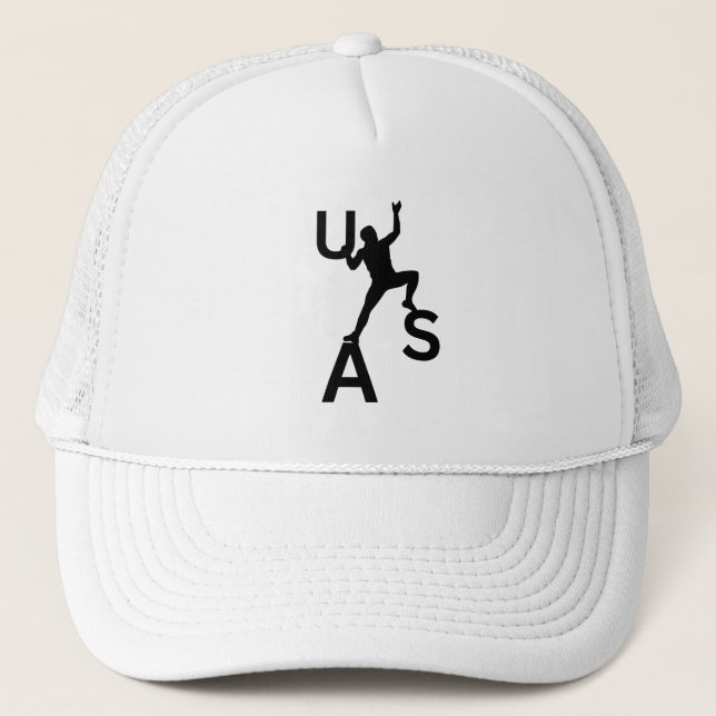 USA bouldering Trucker Hat (Front)