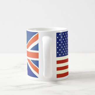 USA British flags Coffee Mug