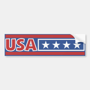 USA bumper sticker