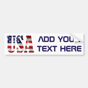 USA BUMPER STICKER