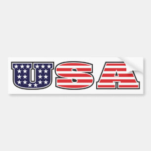 USA BUMPER STICKER