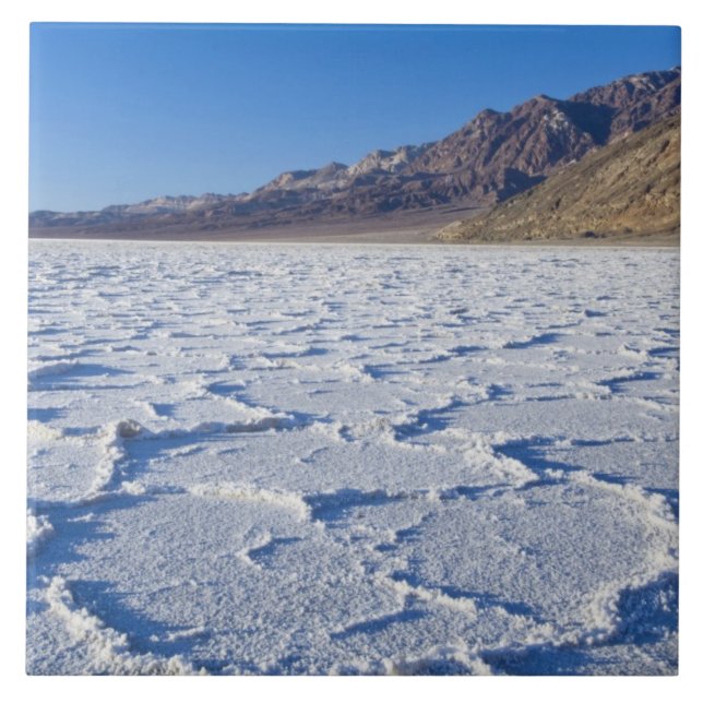 USA, CA, Death Valley NP, Salt Formations at Tile (Front)