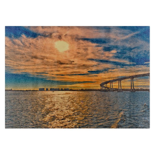 USA, CA, San Diego-Coronado Bay Bridge Cutting Board (Front)