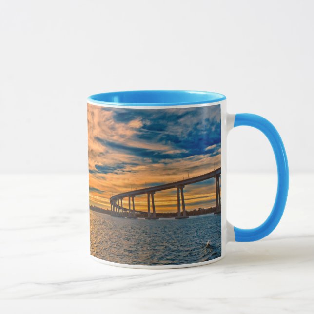 USA, CA, San Diego-Coronado Bay Bridge Mug (Right)