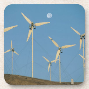 USA, California, Altamont Pass, wind generators. Coaster