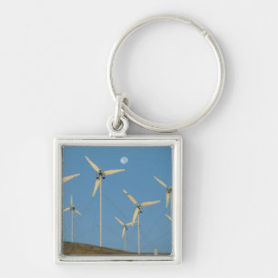 USA, California, Altamont Pass, wind generators. Key Ring