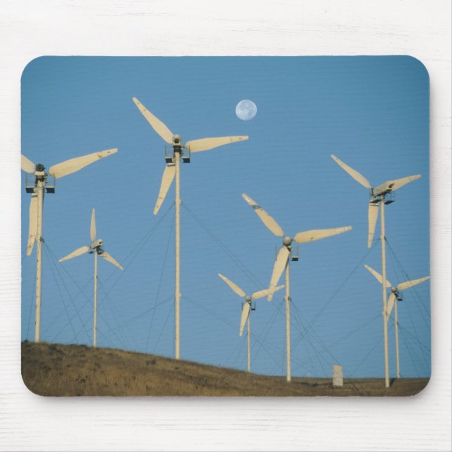 USA, California, Altamont Pass, wind generators. Mouse Mat (Front)