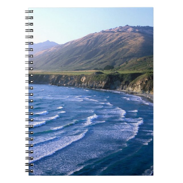 USA, California, Big Sur, bay along Highway 1. Notebook (Front)