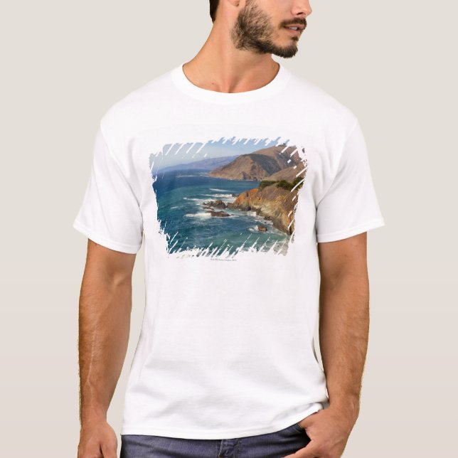 USA, California, Big Sur Coastline T-Shirt (Front)