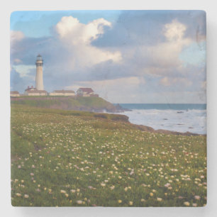 USA, California. Big Sur Panorama 2 Stone Coaster