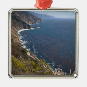 USA, California, Big Sur, Rugged coastline Metal Tree Decoration