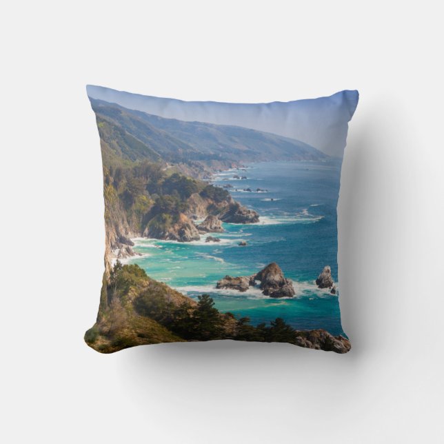 USA, California. California Coast, Big Sur Cushion (Front)