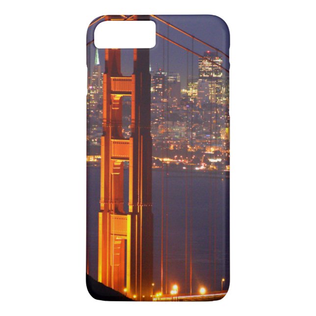 USA, California. Golden Gate Bridge At Night Case-Mate iPhone Case (Back)