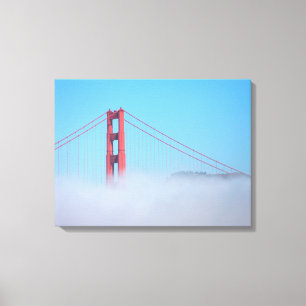 USA, California. Golden Gate Bridge In Morning Canvas Print