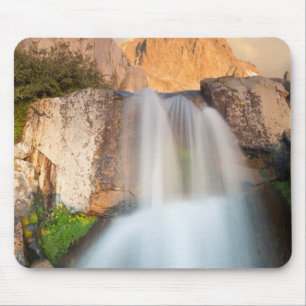 USA, California, Inyo National Forest. Waterfall Mouse Mat