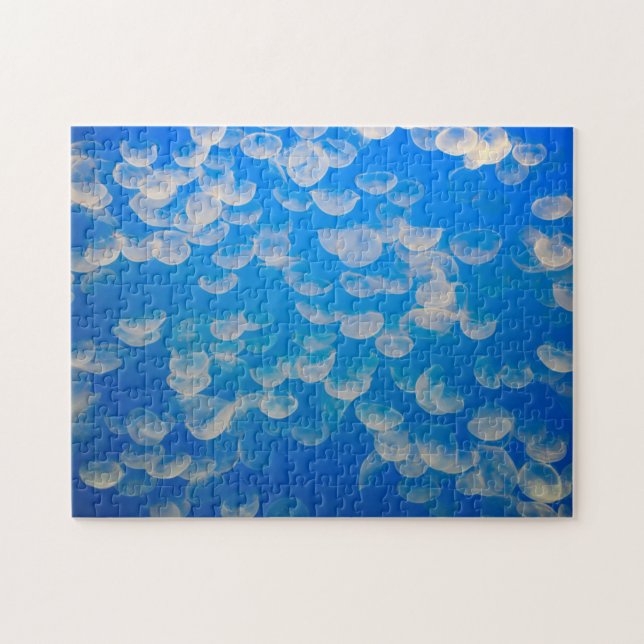 USA, California. Jellyfish In The Monterey Bay Jigsaw Puzzle (Horizontal)