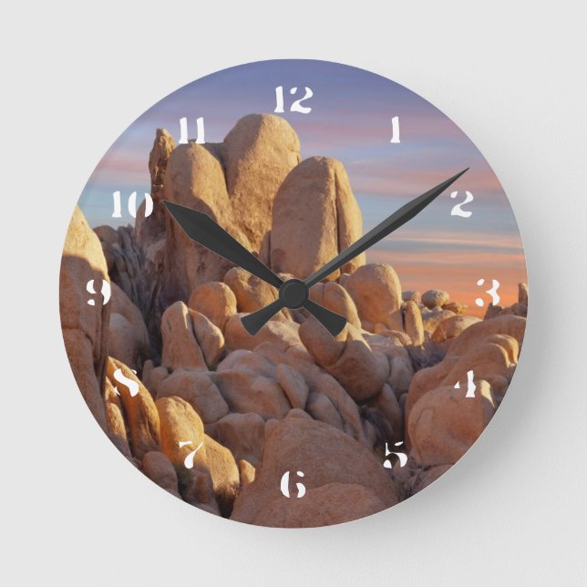 USA, California, Joshua Tree National Park Round Clock (Front)