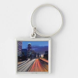 USA, California, Los Angeles, 110 Freeway Key Ring