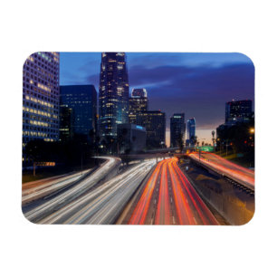 USA, California, Los Angeles, 110 Freeway Magnet