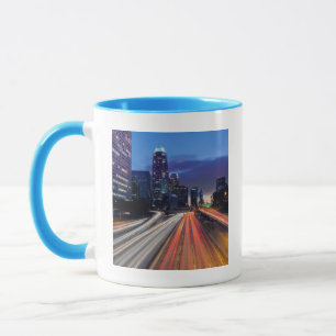 USA, California, Los Angeles, 110 Freeway Mug