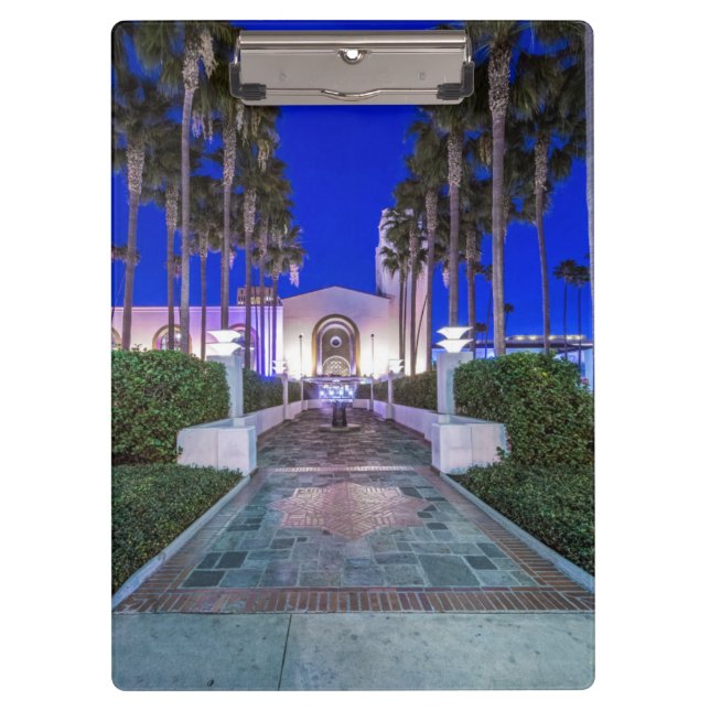 USA, California, Los Angeles, Union Station Clipboard (Front)