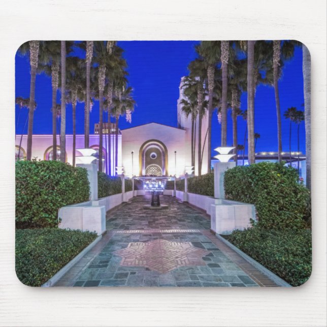 USA, California, Los Angeles, Union Station Mouse Mat (Front)