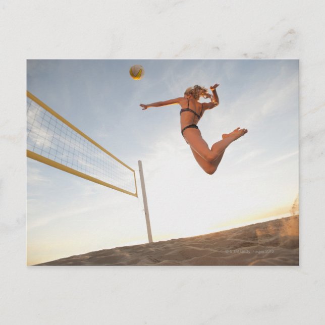 USA, California, Los Angeles, woman playing 2 Postcard (Front)