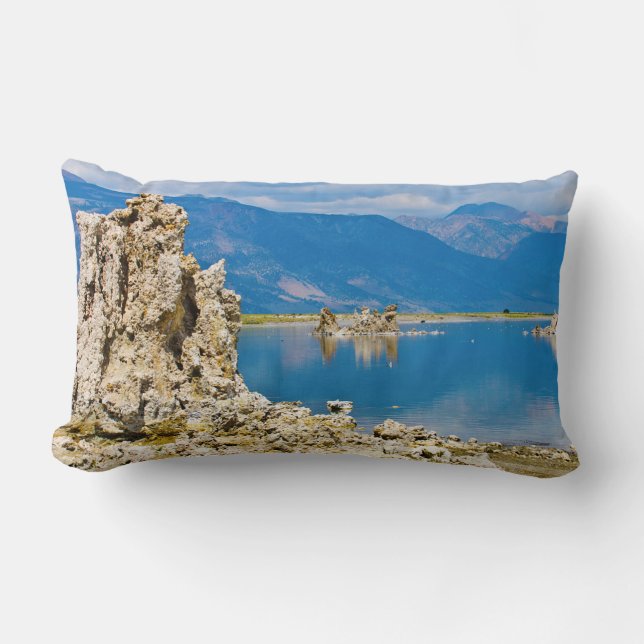 USA, California, Mono Lake South Tufa Reserve Lumbar Cushion (Front)