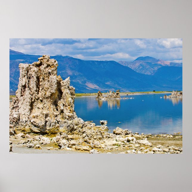 USA, California, Mono Lake South Tufa Reserve Poster (Front)