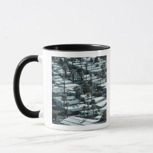 USA, California, Palm Springs. Trailer Park on Mug