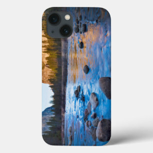 USA, California. Rocky Reflections In Merced iPhone 13 Case