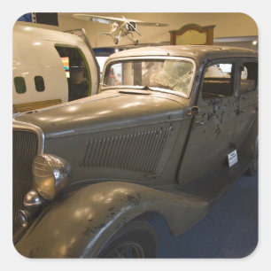 USA, California, San Diego. Balboa Park, San 2 Square Sticker