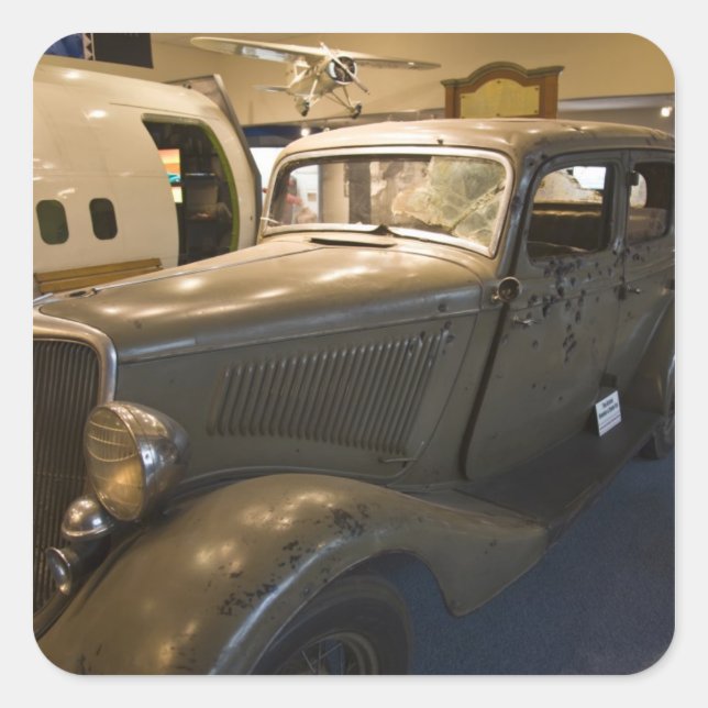 USA, California, San Diego. Balboa Park, San 2 Square Sticker (Front)