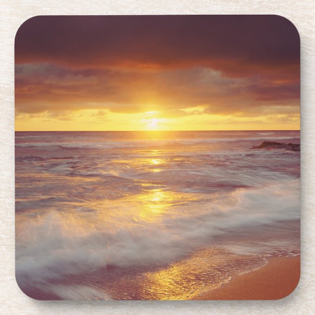 USA, California, San Diego. Sunset Cliffs beach Coaster (Front)