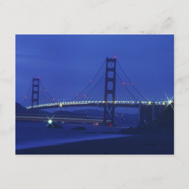 USA, California, San Francisco. Golden Gate 2 Postcard (Front)