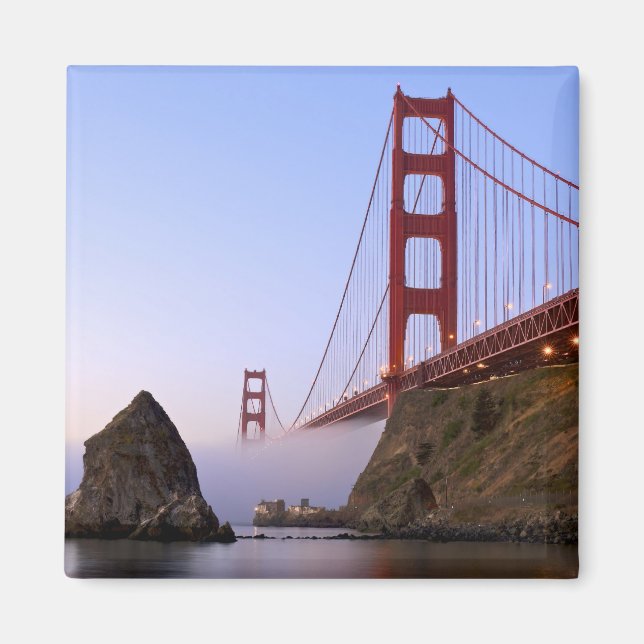 USA, California, San Francisco. Golden Gate 3 Magnet (Front)