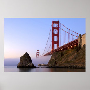 USA, California, San Francisco. Golden Gate 3 Poster