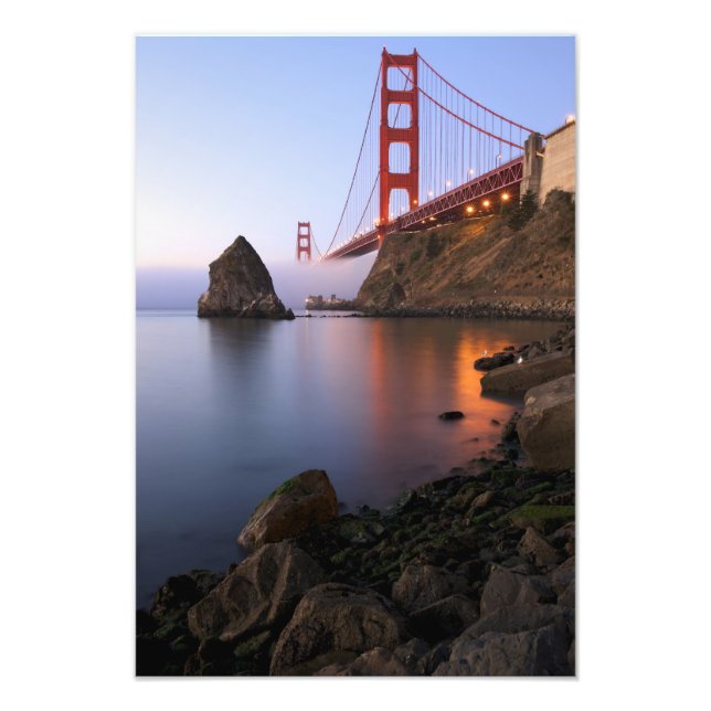 USA, California, San Francisco. Golden Gate Photo Print (Front)
