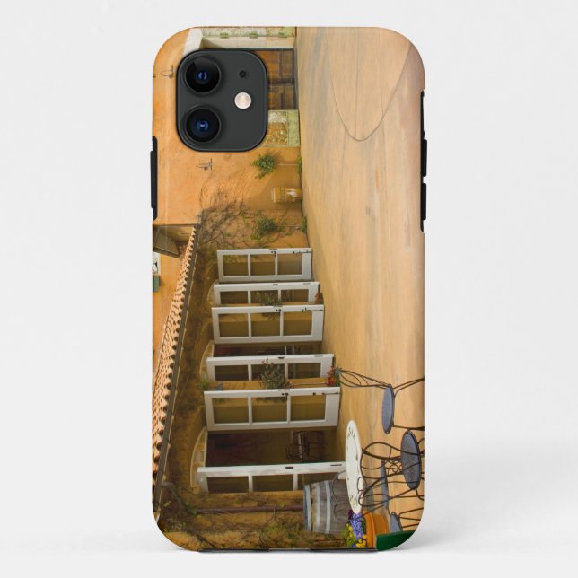 USA, California, Sonoma Valley, Patio at Viansa Case-Mate iPhone Case (Back)