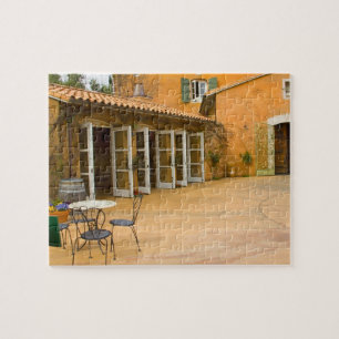 USA, California, Sonoma Valley, Patio at Viansa Jigsaw Puzzle