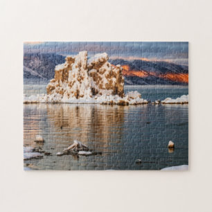 USA, California, Sunrise at Mono Lake Jigsaw Puzzle