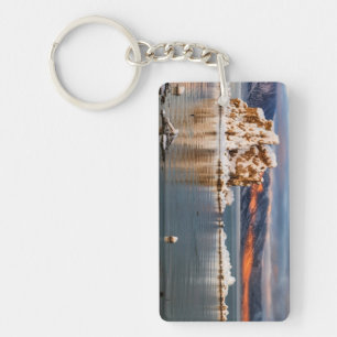 USA, California, Sunrise at Mono Lake Key Ring