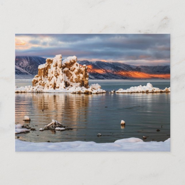 USA, California, Sunrise at Mono Lake Postcard (Front)