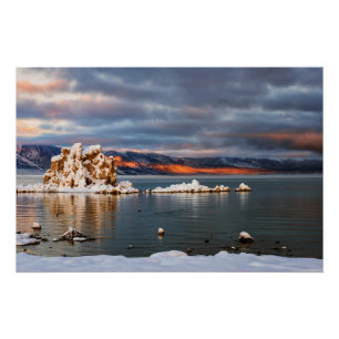 USA, California, Sunrise at Mono Lake Poster
