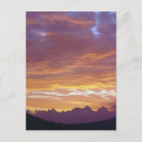 USA, California, Sunset over the Sierra Nevada