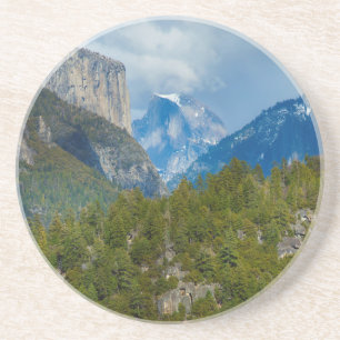 USA, California. View Of Half Dome In Yosemite Coaster