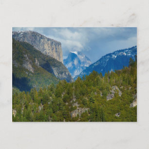 USA, California. View Of Half Dome In Yosemite Postcard