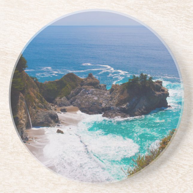 USA, California. View Of Mcway Falls Coaster (Front)