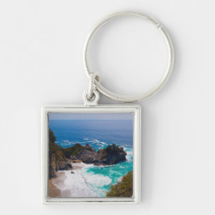 USA, California. View Of Mcway Falls Key Ring